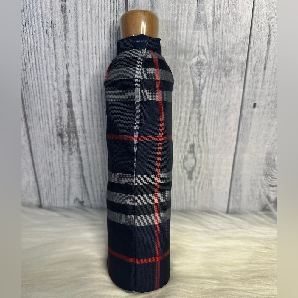 BURBERRY classic plaid umbrella in black